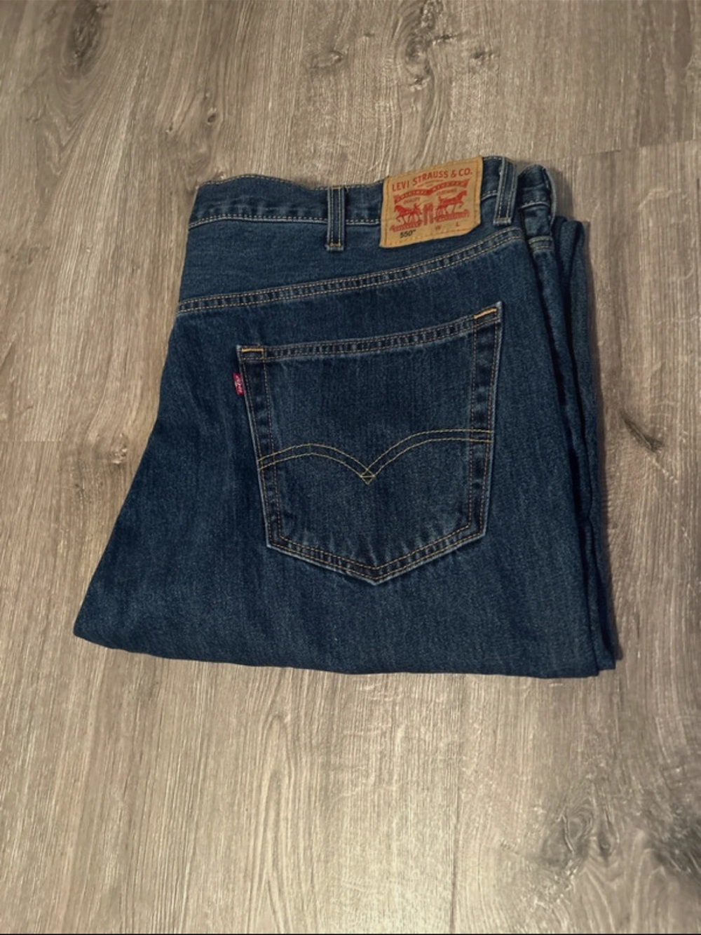 Levi's Men's Indigo Straight Jeans